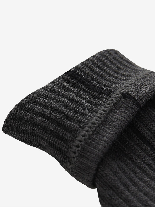 ALPINE PRO Unisex ponožky s antibakteriálnou úpravou ALPINE PRO BANFF 2 sivá