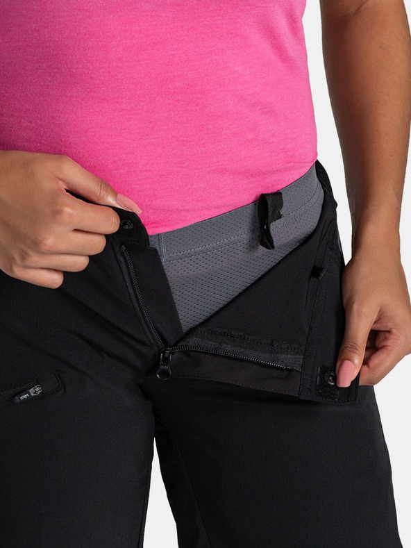 Kilpi Čierne dámske cyklistické šortky Kilpi Trackee