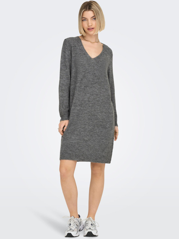 Jacqueline de Yong JDY Elanora Šedý dámsky sveter