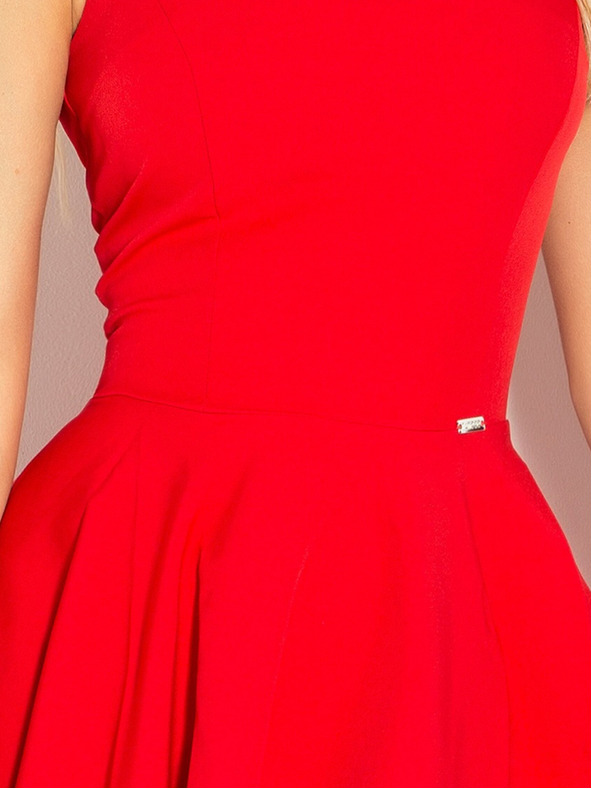 numoco Šaty kruhové - výstrih v tvare srdca Numoco