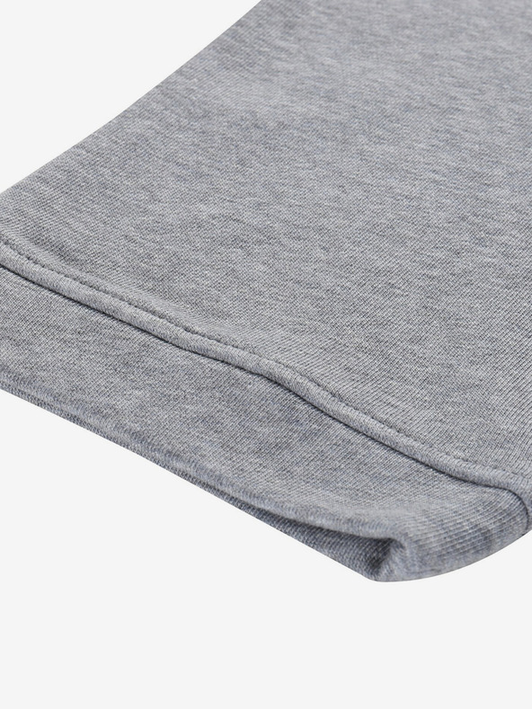 ALPINE PRO Sivé dámske bavlnené šaty Alpine Pro MOLEDA