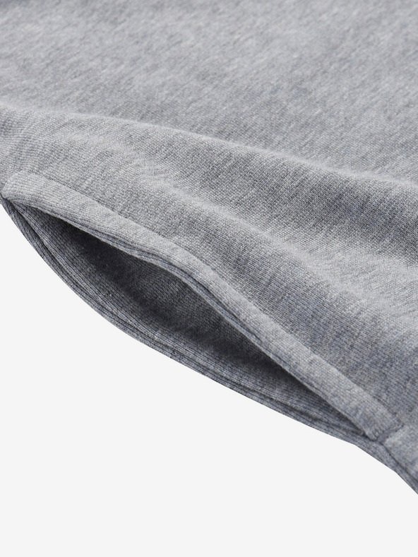 ALPINE PRO Sivé dámske bavlnené šaty Alpine Pro MOLEDA