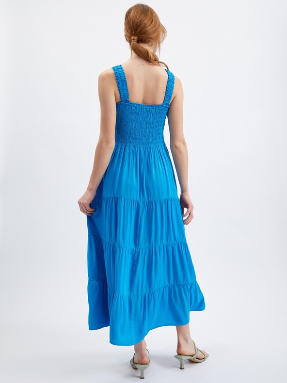 Orsay Modré dámske šaty ORSAY