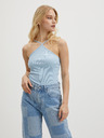Noisy May Svetlomodré dámske základné tielko Noisy Maya
