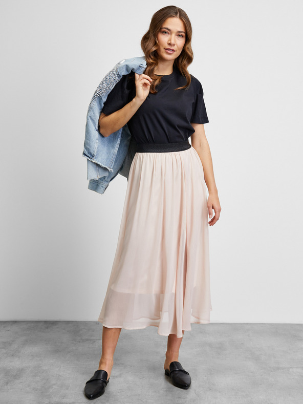 ZOOT.lab Čierne základné tričko s krátkym rukávom METROOPOLIS by ZOOT.lab Leora