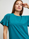 ZOOT.lab Petrol Tričko s volánovými rukávmi ZOOT.lab Aurelia