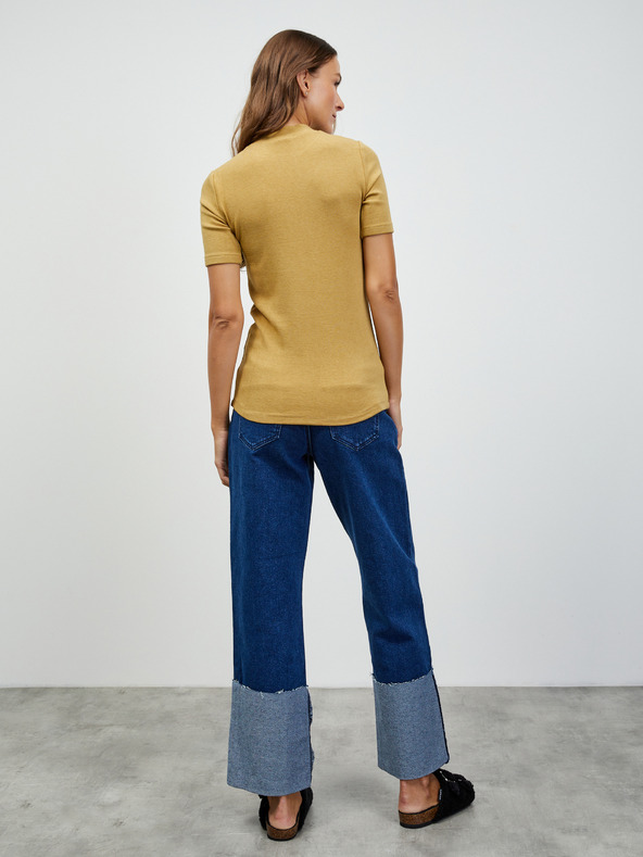 ZOOT.lab Horčicová dámske základné tričko ZOOT.lab Bobbi