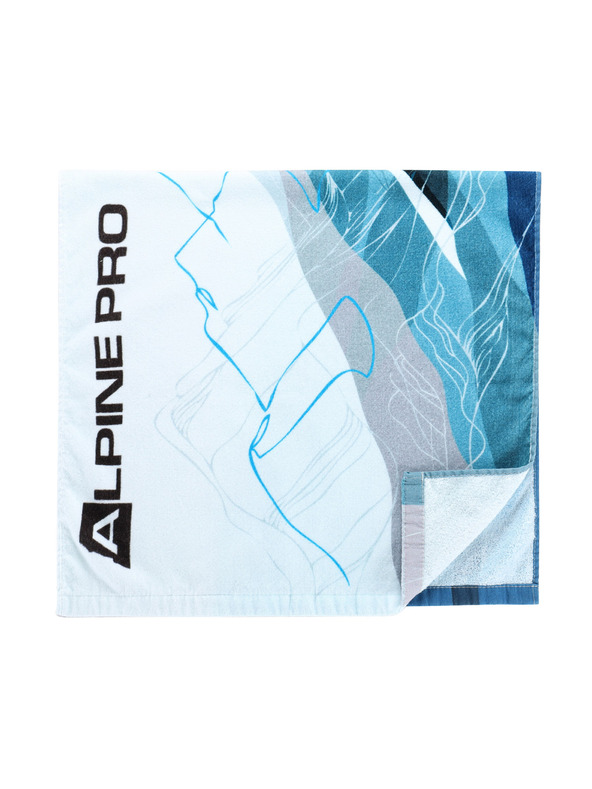 ALPINE PRO Bavlnený uterák ALPINE PRO OMARO biely