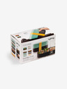 Lékué Čierno-tyrkysový desiatový box Lékué LunchBox To Go (1000 ml)
