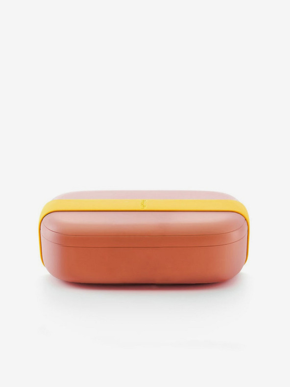Lékué Čierno-oranžový Lékué LunchBox To Go (1000 ml)