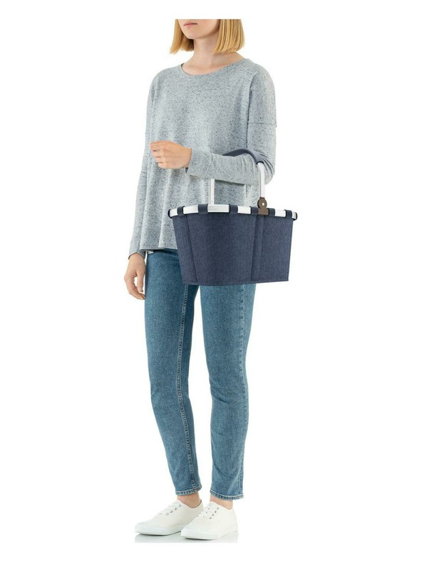 Reisenthel Taška Reisenthel Carrybag Herringbone Dark Blue