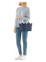 Reisenthel Taška Reisenthel Carrybag Herringbone Dark Blue
