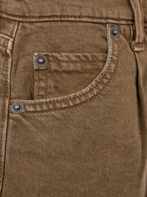 GAP Detské džinsové kraťasy high rise GAP