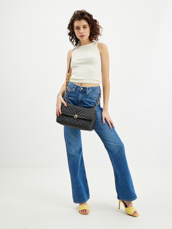 Bessie London Čierna kabelka Bessie London