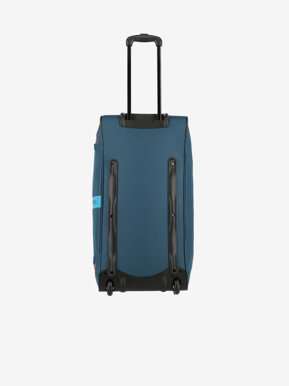 Travelite Cestovná taška Travelite Basic Active trolley travel bag - petrolejová