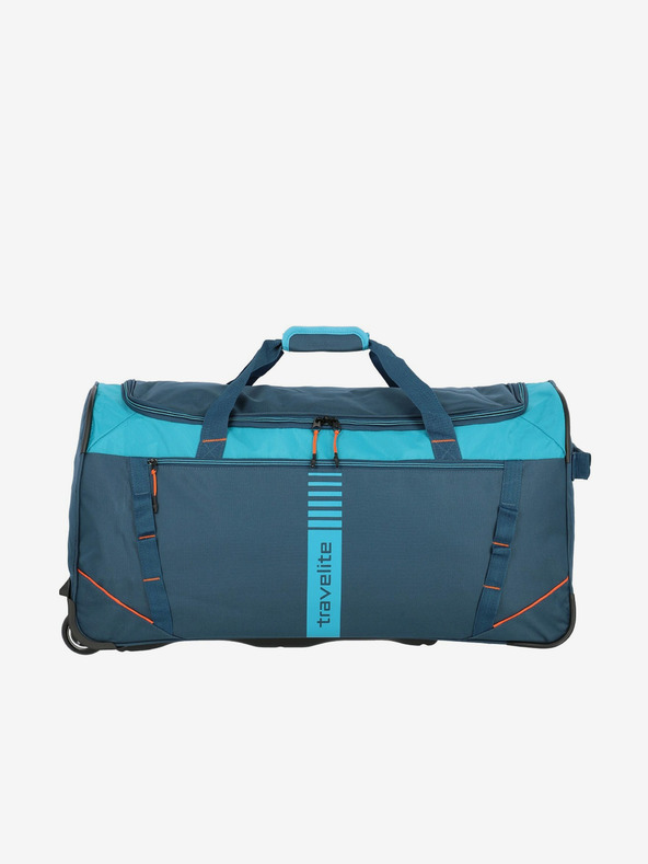 Travelite Cestovná taška Travelite Basic Active trolley travel bag - petrolejová