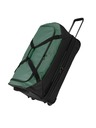 Travelite Travelite Basics Wheeled Duffle exp. Čierna/zelená