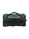 Travelite Travelite Basics Wheeled Duffle exp. Čierna/zelená