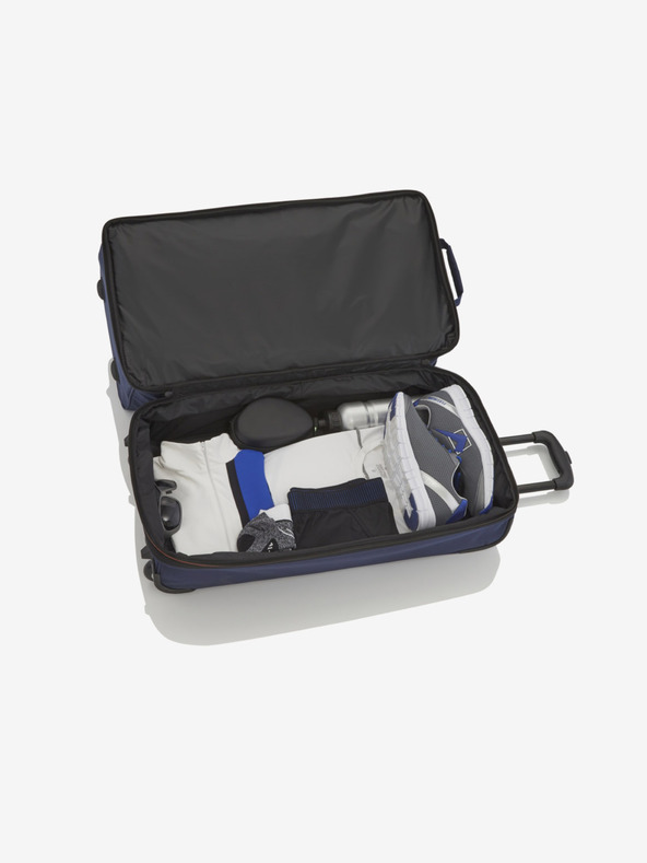 Travelite Travelite Basics Taška na kolieskach L Sivá/zelená