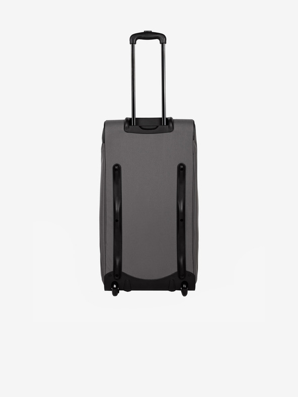 Travelite Travelite Basics Taška na kolieskach L Sivá/zelená