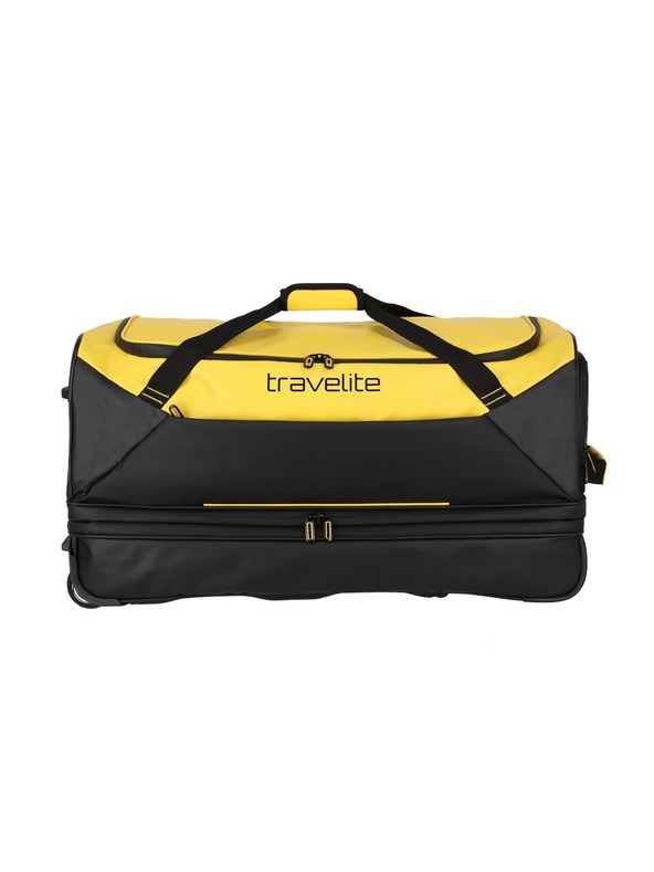 Travelite Travelite Basics Wheeled Duffle exp. Black/yellow
