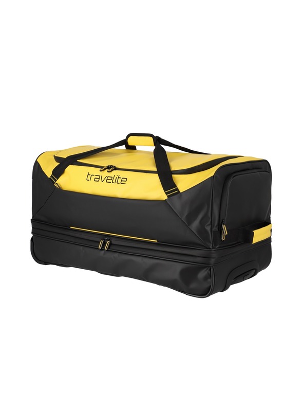 Travelite Travelite Basics Wheeled Duffle exp. Black/yellow