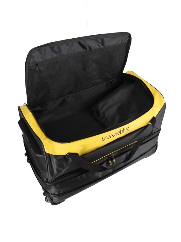 Travelite Travelite Basics Wheeled Duffle exp. Black/yellow