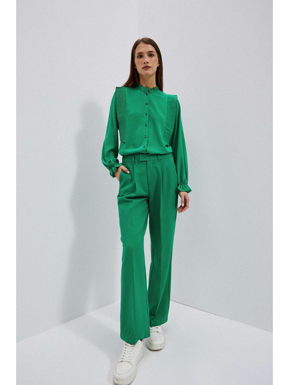 Moodo Zelená dámska blúzka Moodo