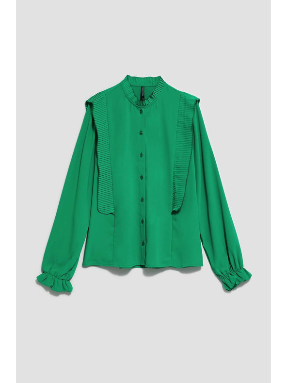Moodo Zelená dámska blúzka Moodo