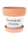 Casa de Engel Keramický obal na kvetináč s podtáckou, 0/12