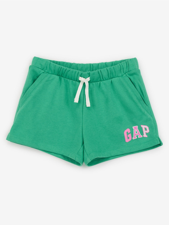 GAP Detské teplákové kraťasy logo GAP