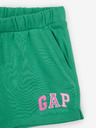 GAP Detské teplákové kraťasy logo GAP