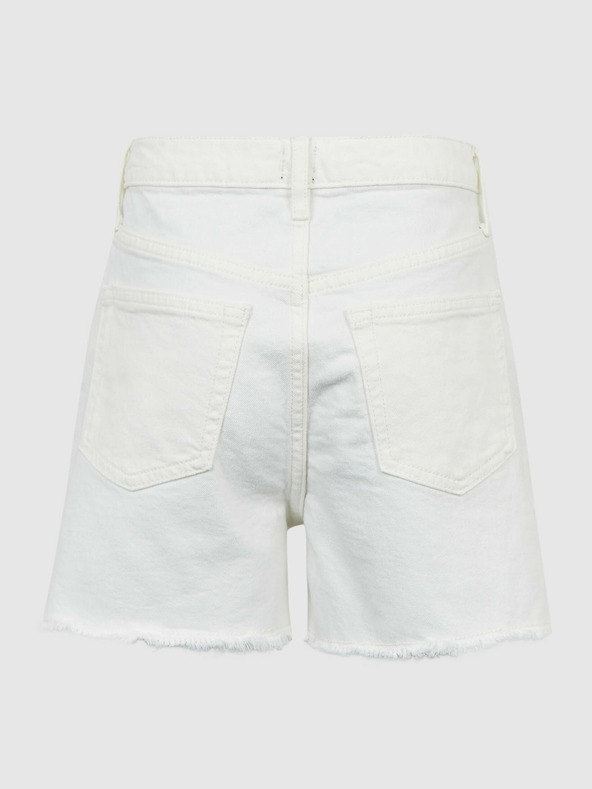 GAP Detské džínsové kraťasy mom high rise GAP