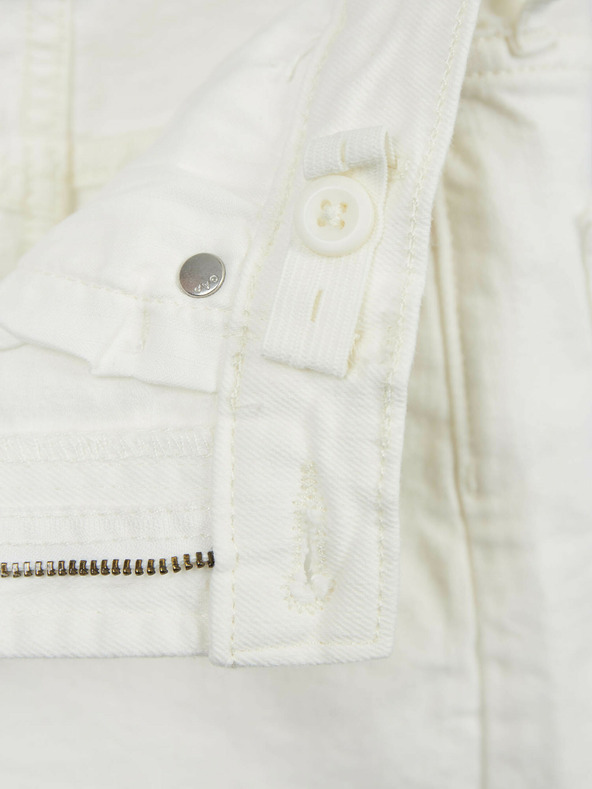 GAP Detské džínsové kraťasy mom high rise GAP