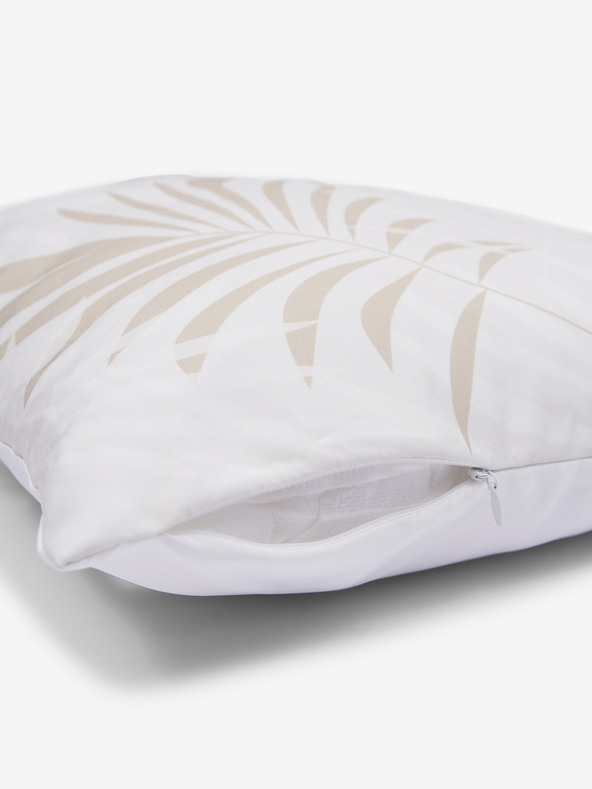 Kaemingk Béžovo-biely vonkajší vankúš Kaemingk