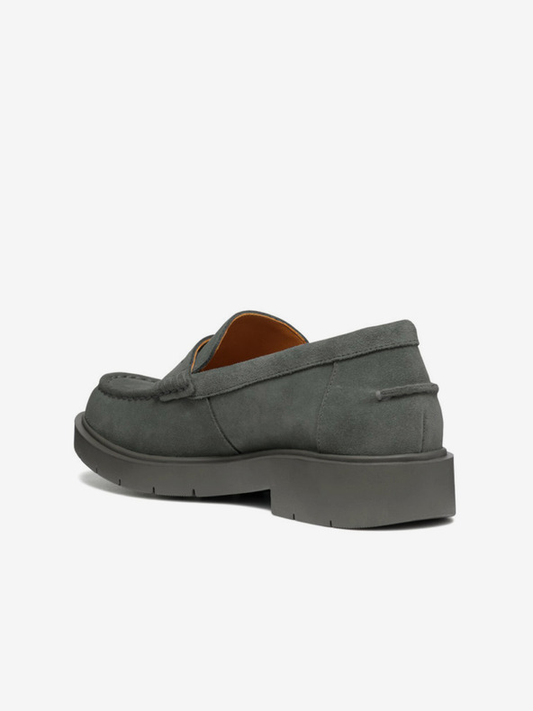 Geox Svetlozelené dámske mokasíny Geox Spherica Ec1