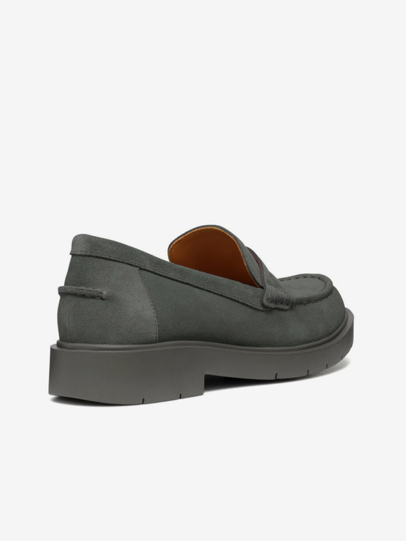 Geox Svetlozelené dámske mokasíny Geox Spherica Ec1