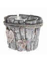 Casa de Engel Drevený obal na kvetináč s PVC, 0/40