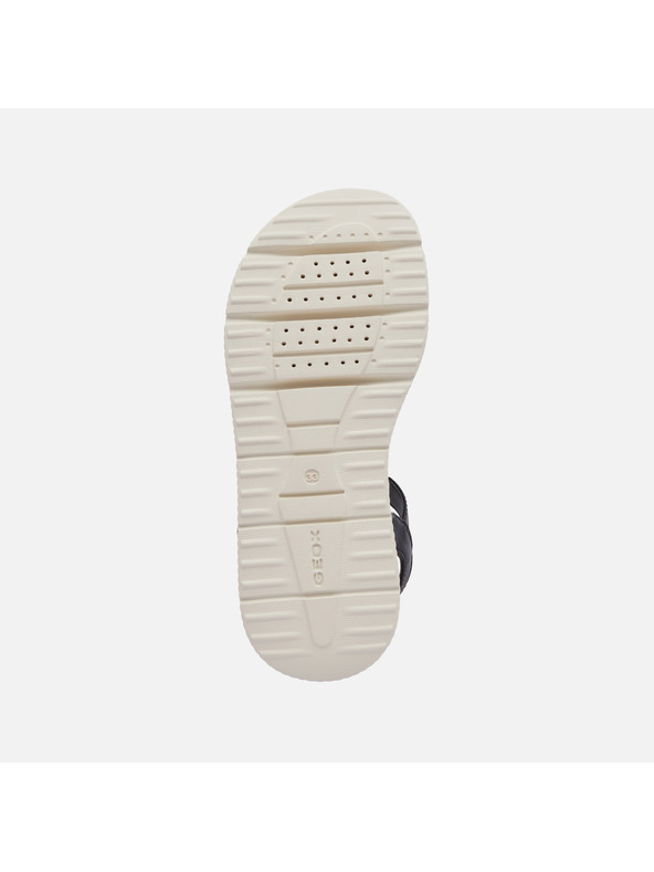 Geox Čierne dievčenské sandále Geox Kodette