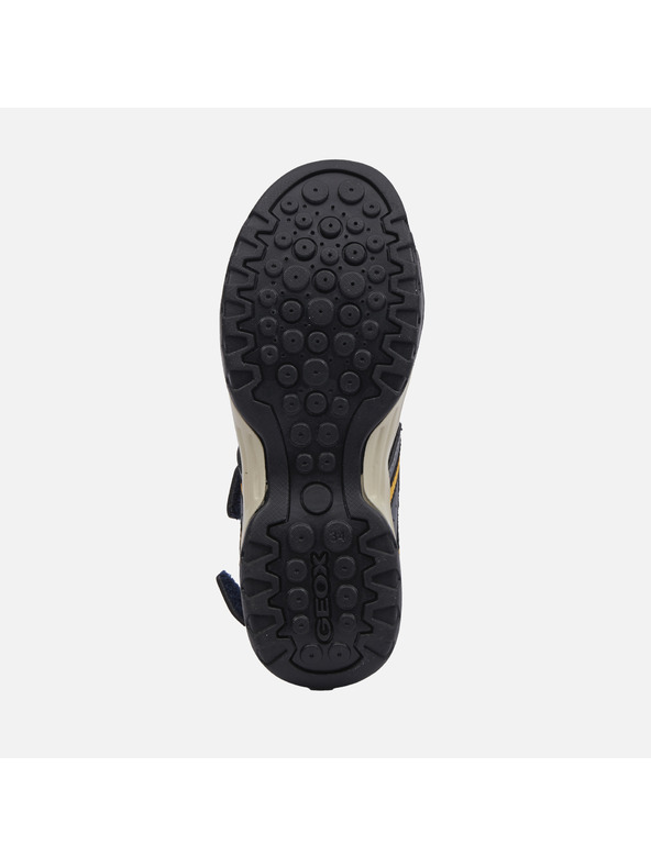 Geox Tmavo modré chlapčenské sandále Geox Borealis