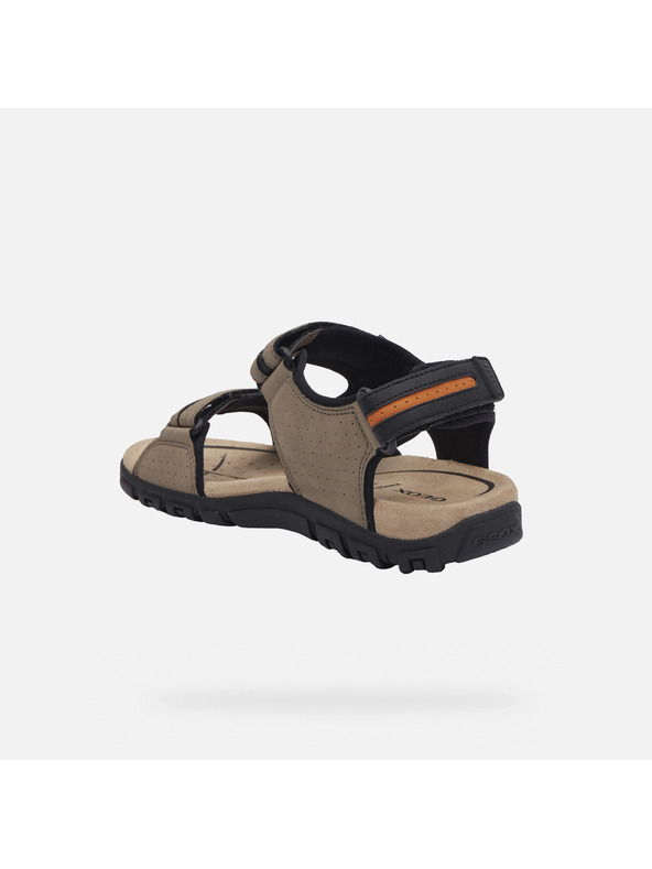 Geox Béžové pánske sandále Geox Strada