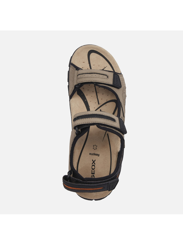 Geox Béžové pánske sandále Geox Strada