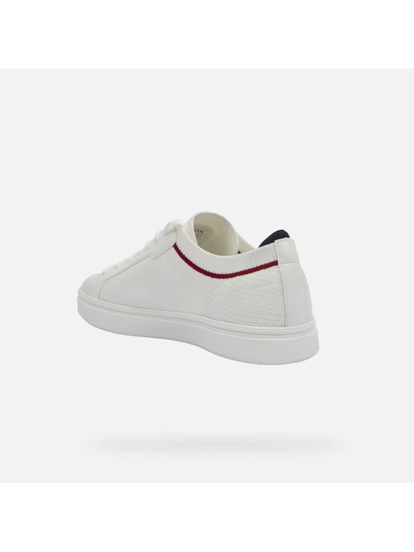 Geox Biele pánske tenisky Geox Baltmoore