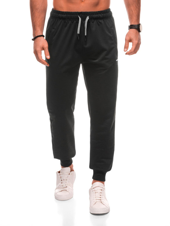 Edoti Pánske tepláky 1506P - sivé OTHER