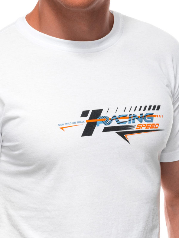 Edoti Pánske tričko s potlačou 1982S - tmavomodrá OTHER