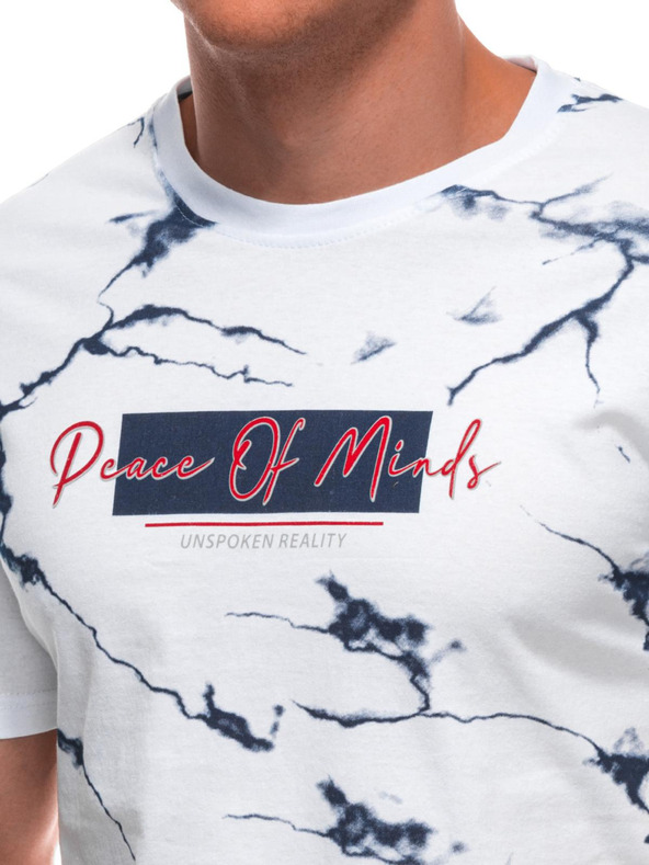 Edoti Pánske tričko s potlačou 1982S - tmavomodrá OTHER