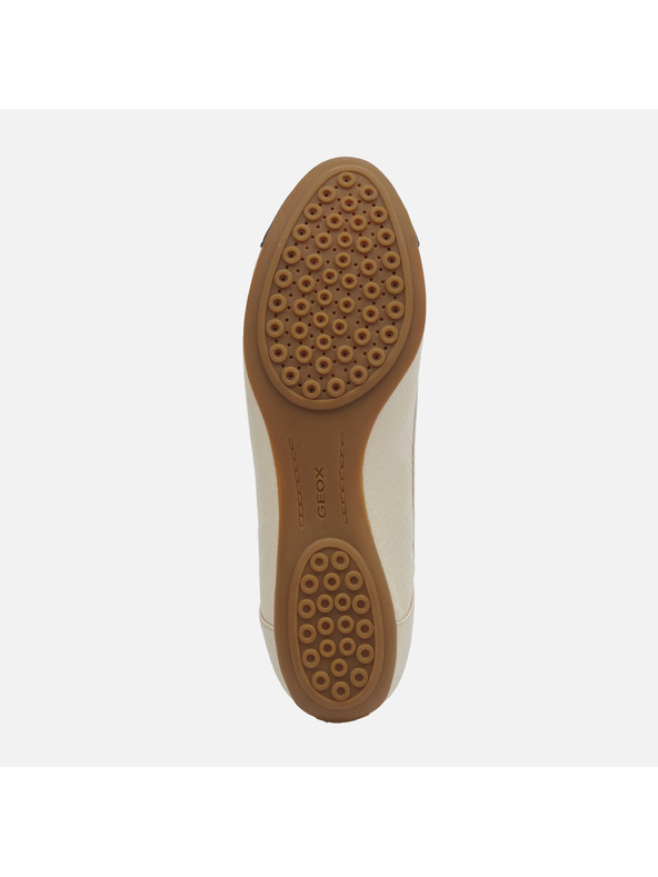 Geox Krémové dámske balerínky Geox Charlene