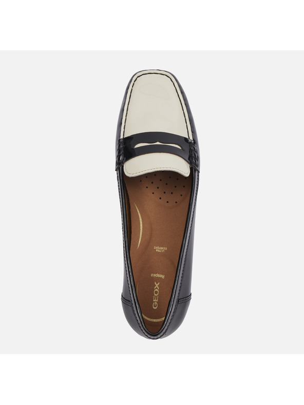 Geox Čierne dámske mokasíny Geox Annytah Moc