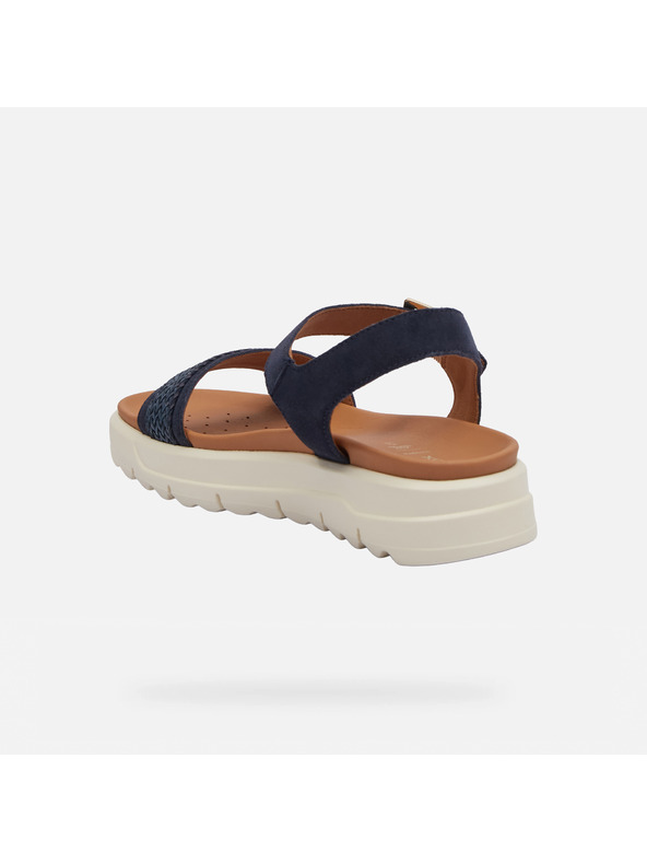 Geox Tmavomodré dámske sandále Geox Xand 2.1 S