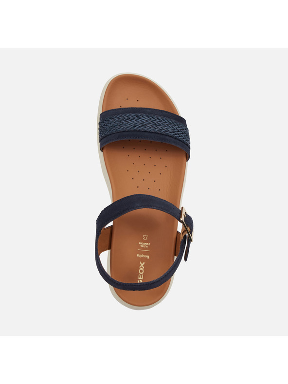 Geox Tmavomodré dámske sandále Geox Xand 2.1 S